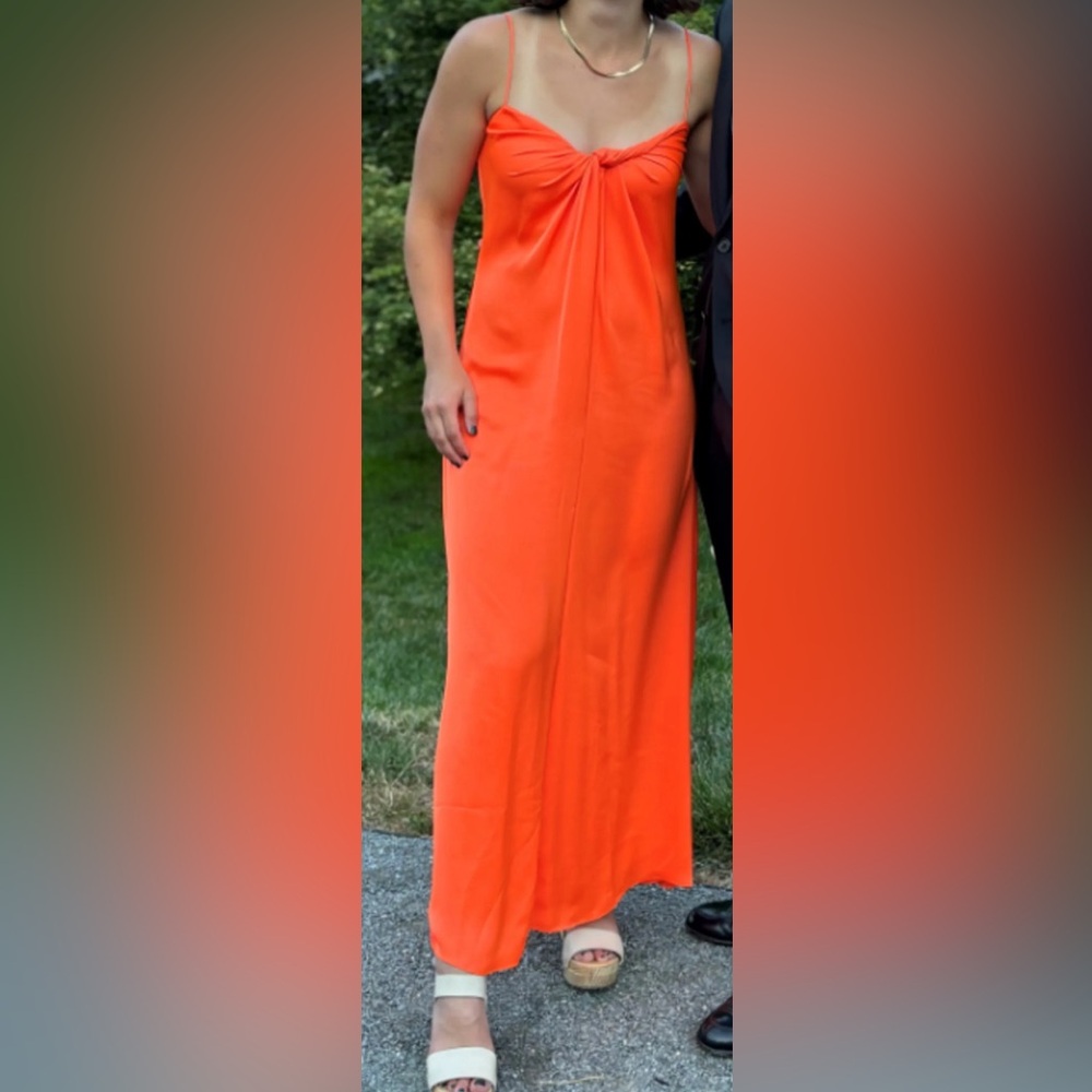 Rosetta Getty Twist Front Dress